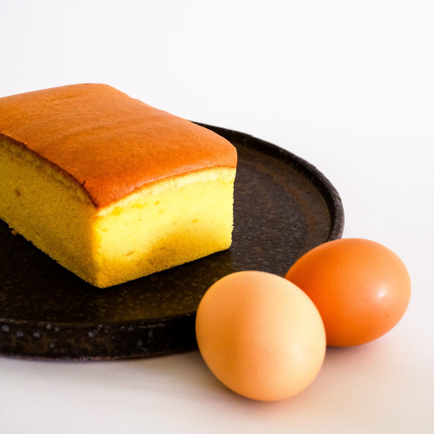 <再販>放し飼い有精卵のスフレカステラとケールのパウンドケーキ