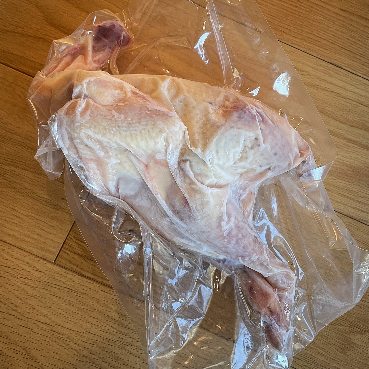 卵を産んでくれた親鶏「心の底から」（丸鶏）